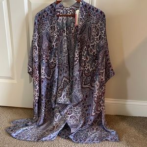 Periwinkle swim cover up